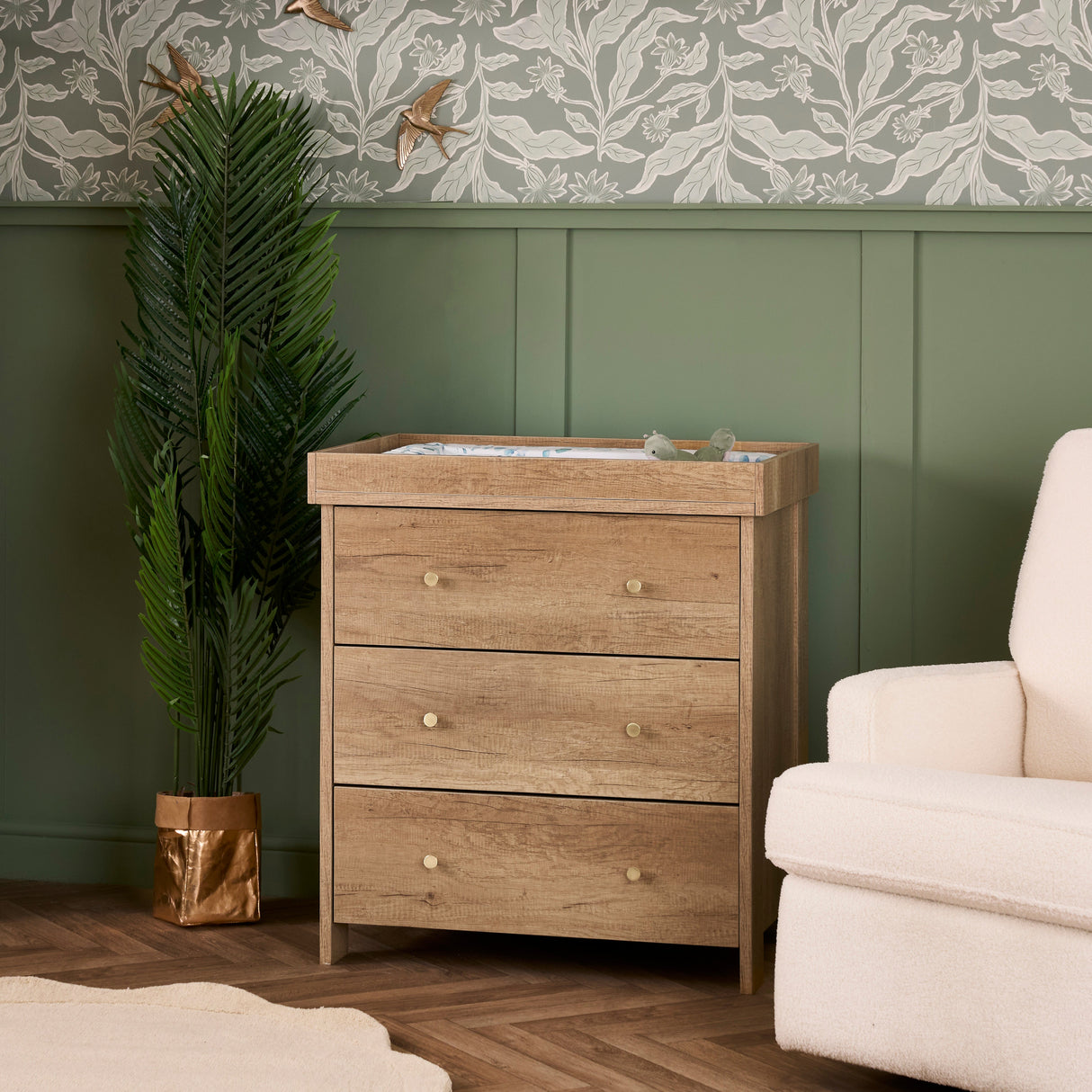 Obaby Nika 2 Piece Room Set - Oak