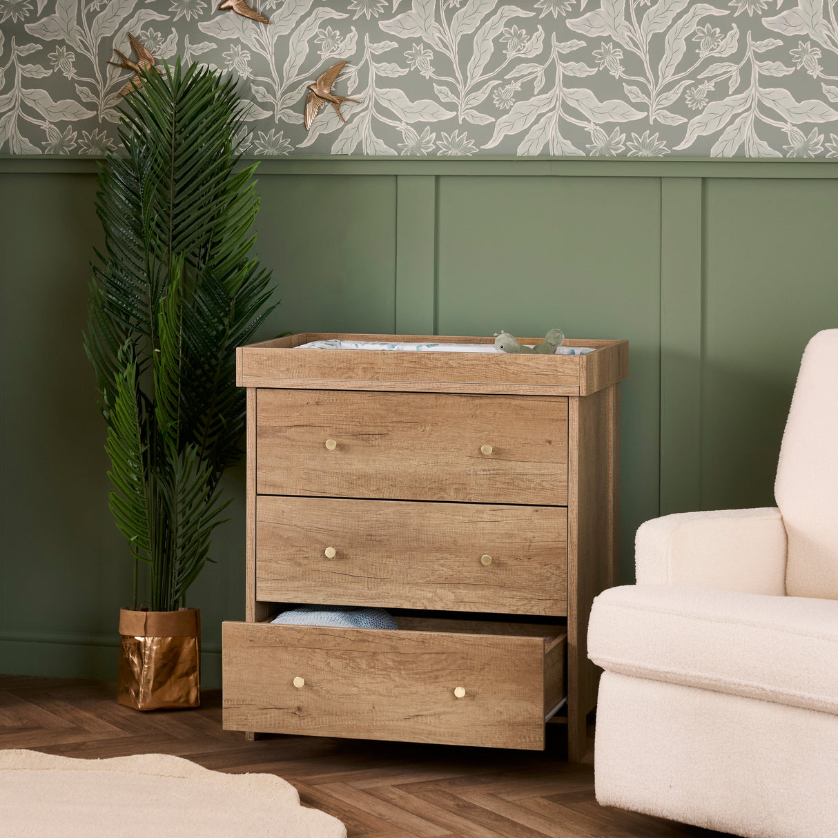 Obaby Nika 2 Piece Room Set - Oak