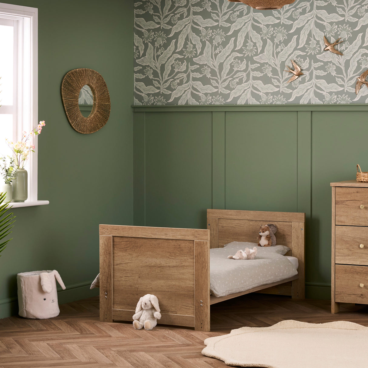 Obaby Nika 2 Piece Room Set - Oak