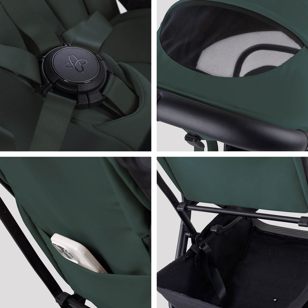 Silver Cross Nia Stroller - Conifer