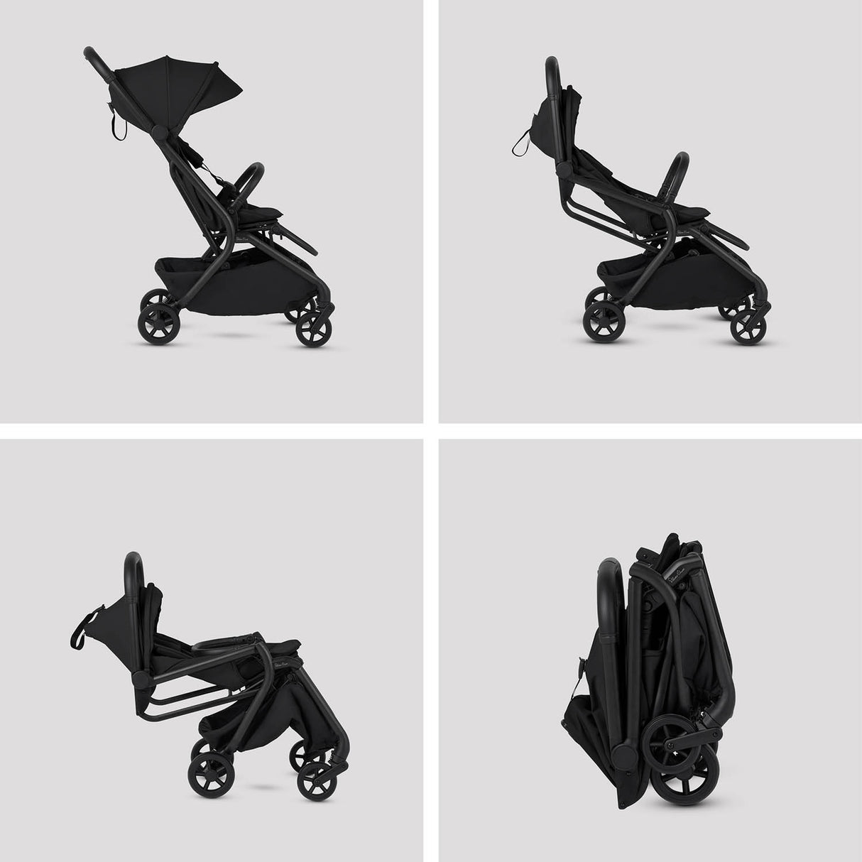 Silver Cross Nia Glide Plus Travel System - Onyx