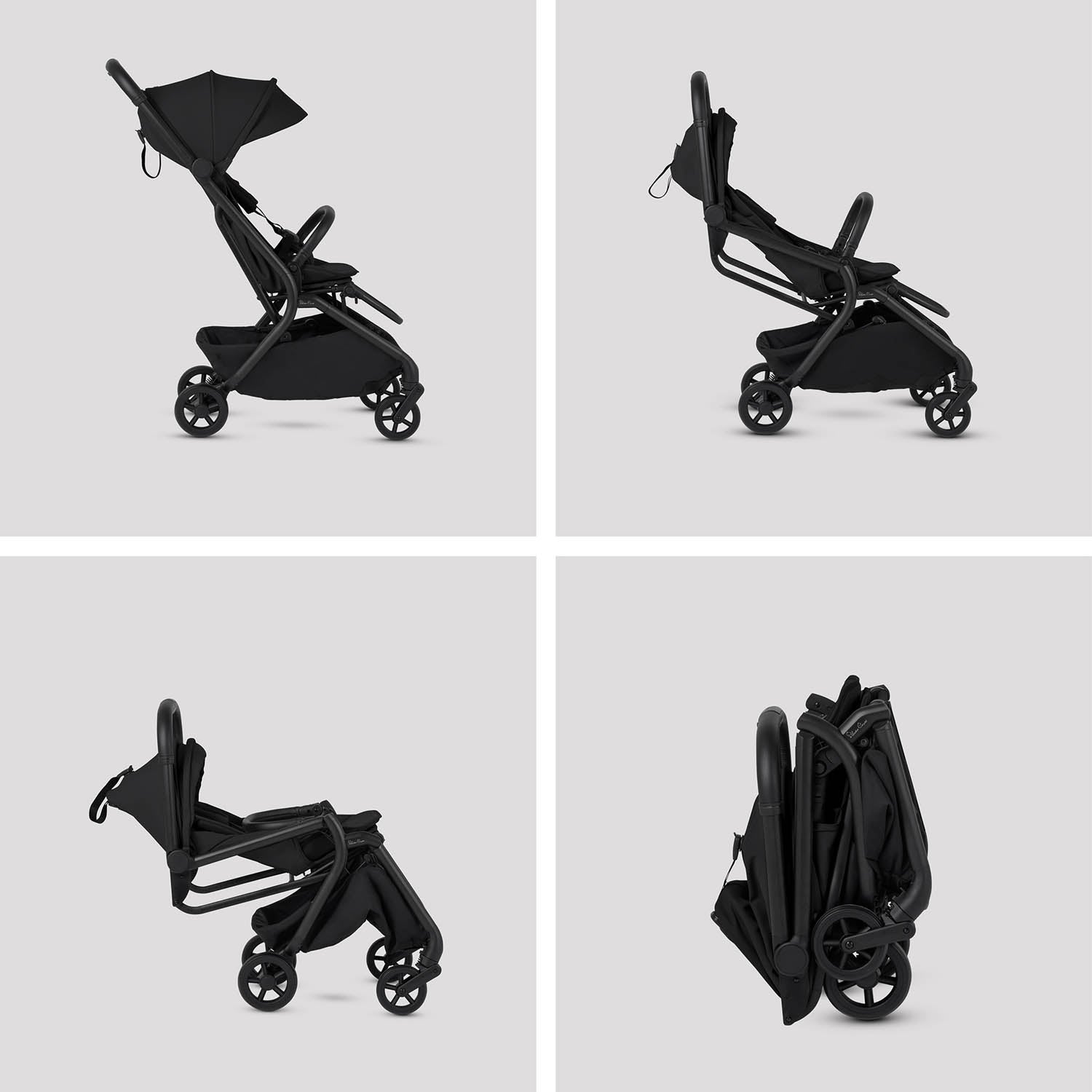 Silver Cross Nia Glide Plus Travel System - Onyx