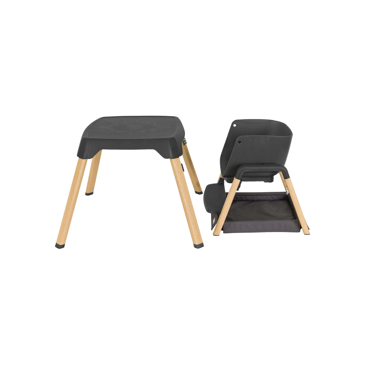 Tutti Bambini Nova Birth to 12 Years Complete Highchair Package - Grey/Oak