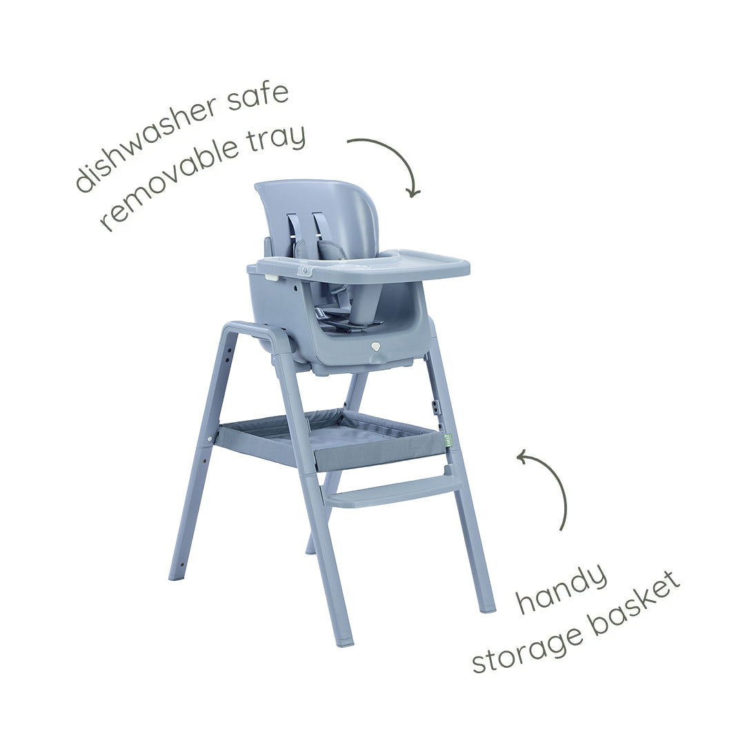 Tutti Bambini Nova Maison 7 in 1 Highchair - Coast
