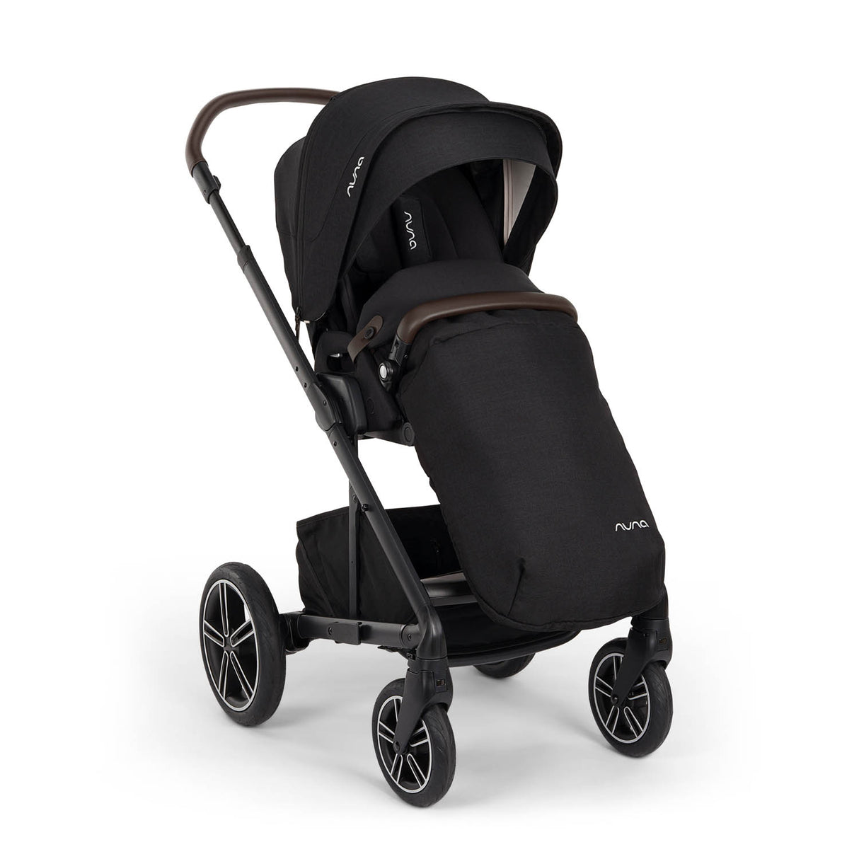 Nuna MIXX Next with ARRA Flex & Base Curv Travel System Bundle - Caviar