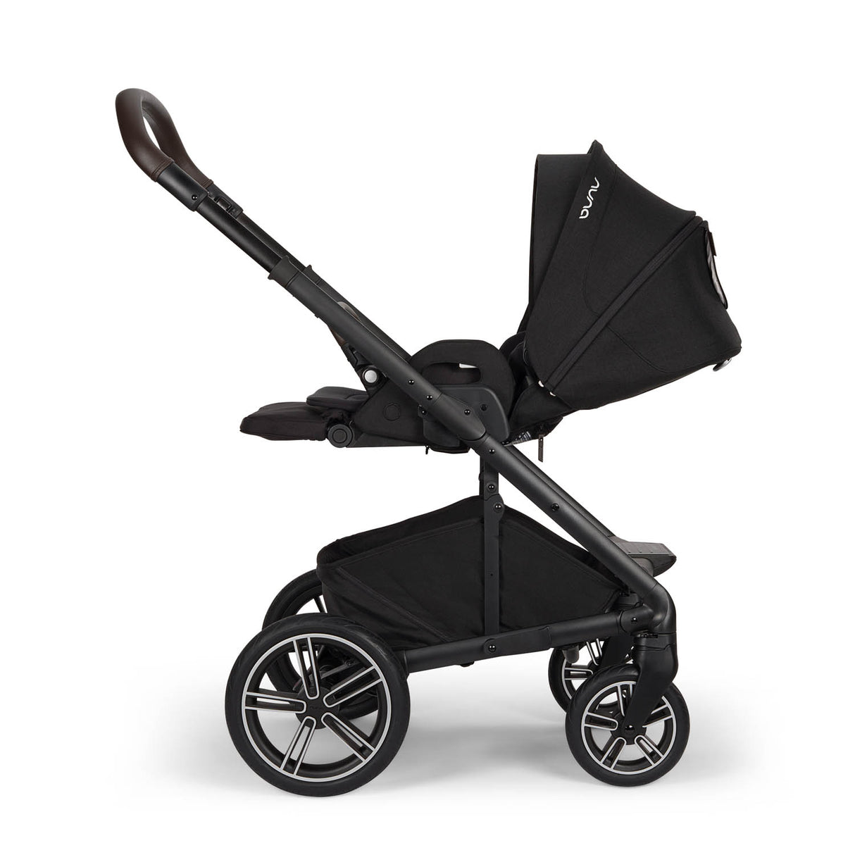 Nuna MIXX Next with ARRA Flex & Base Curv Travel System Bundle - Caviar