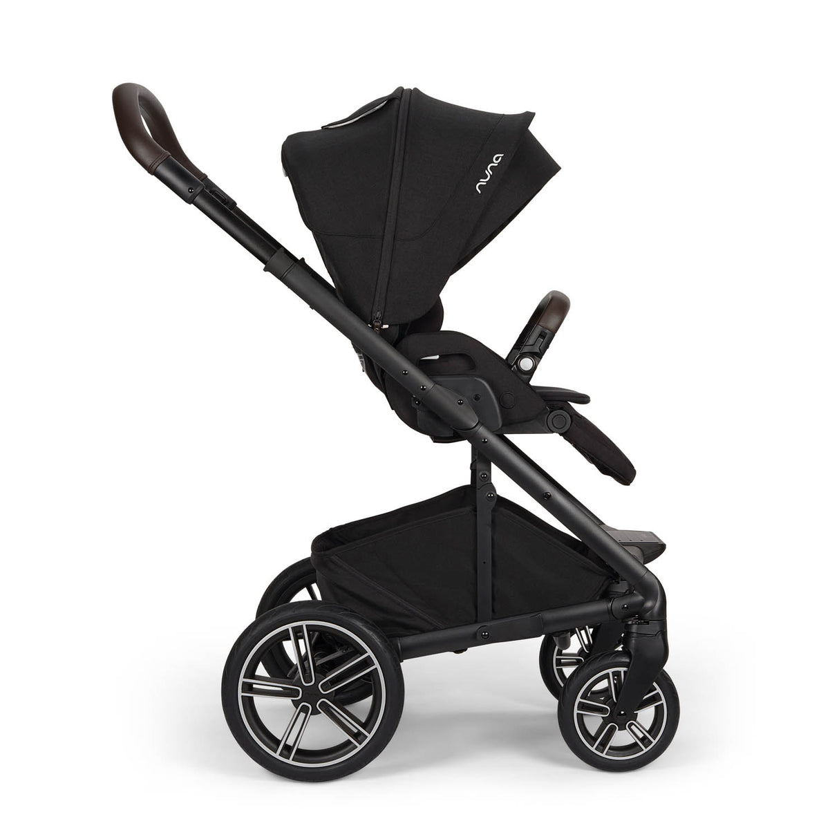 Nuna MIXX Next with ARRA Flex & Base Curv Travel System Bundle - Caviar