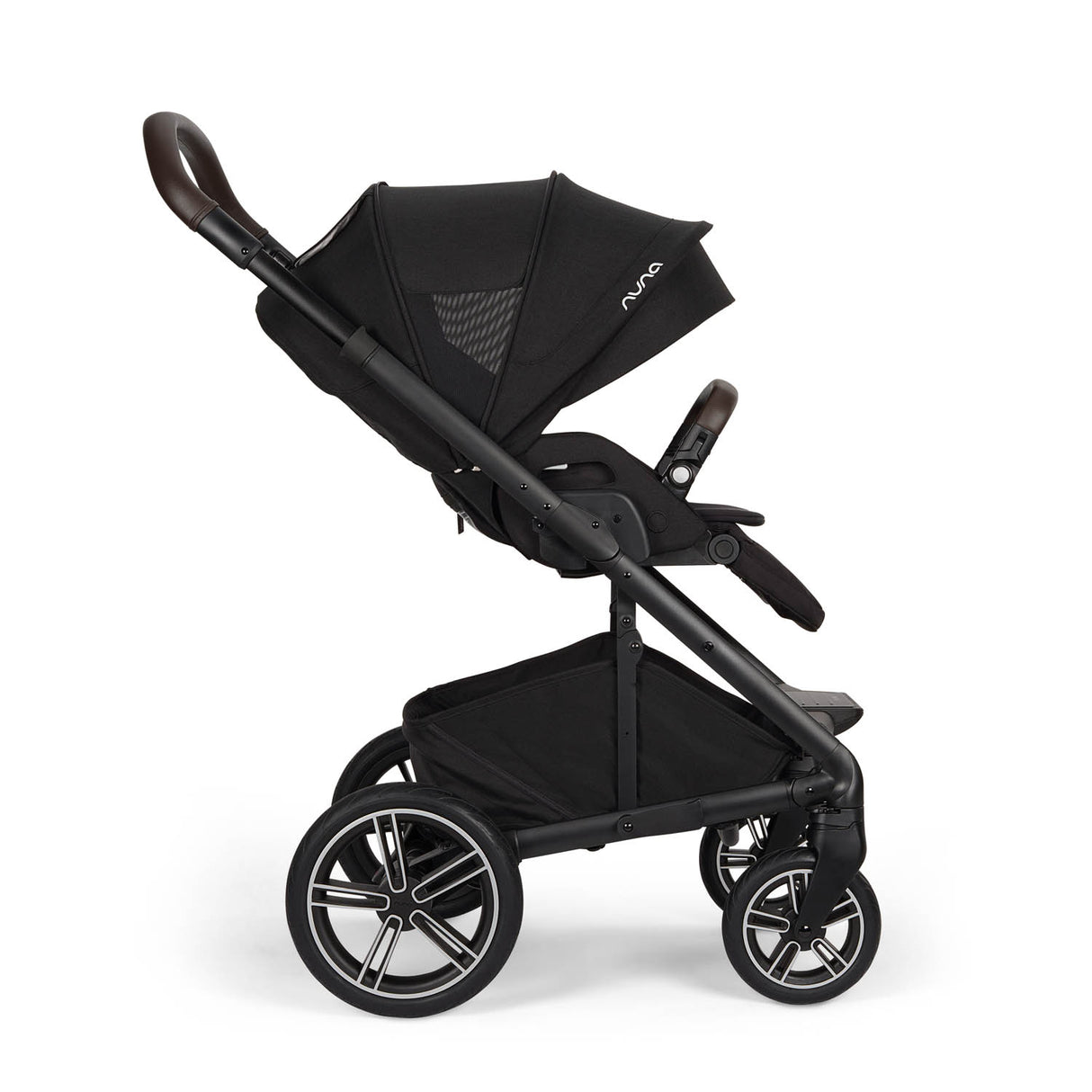 Nuna MIXX Next with ARRA Flex & Base Curv Travel System Bundle - Caviar