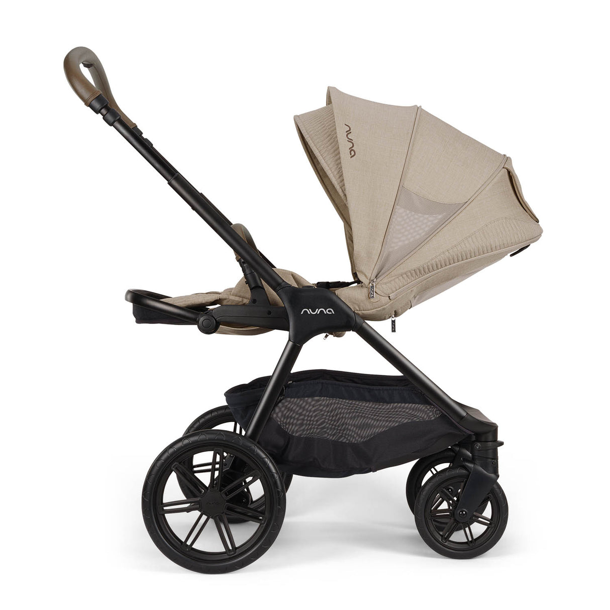 Nuna TRIV LX All Season with ARRA Flex & Base Curv Travel System Bundle - Cosmopolitan