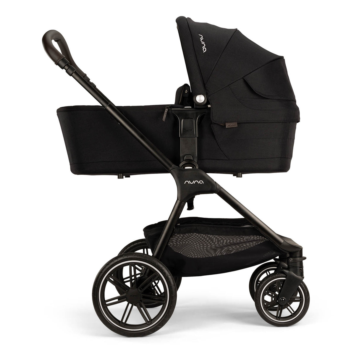 Nuna TRIV LX All Season with ARRA Flex & Base Curv Travel System Bundle - Caviar