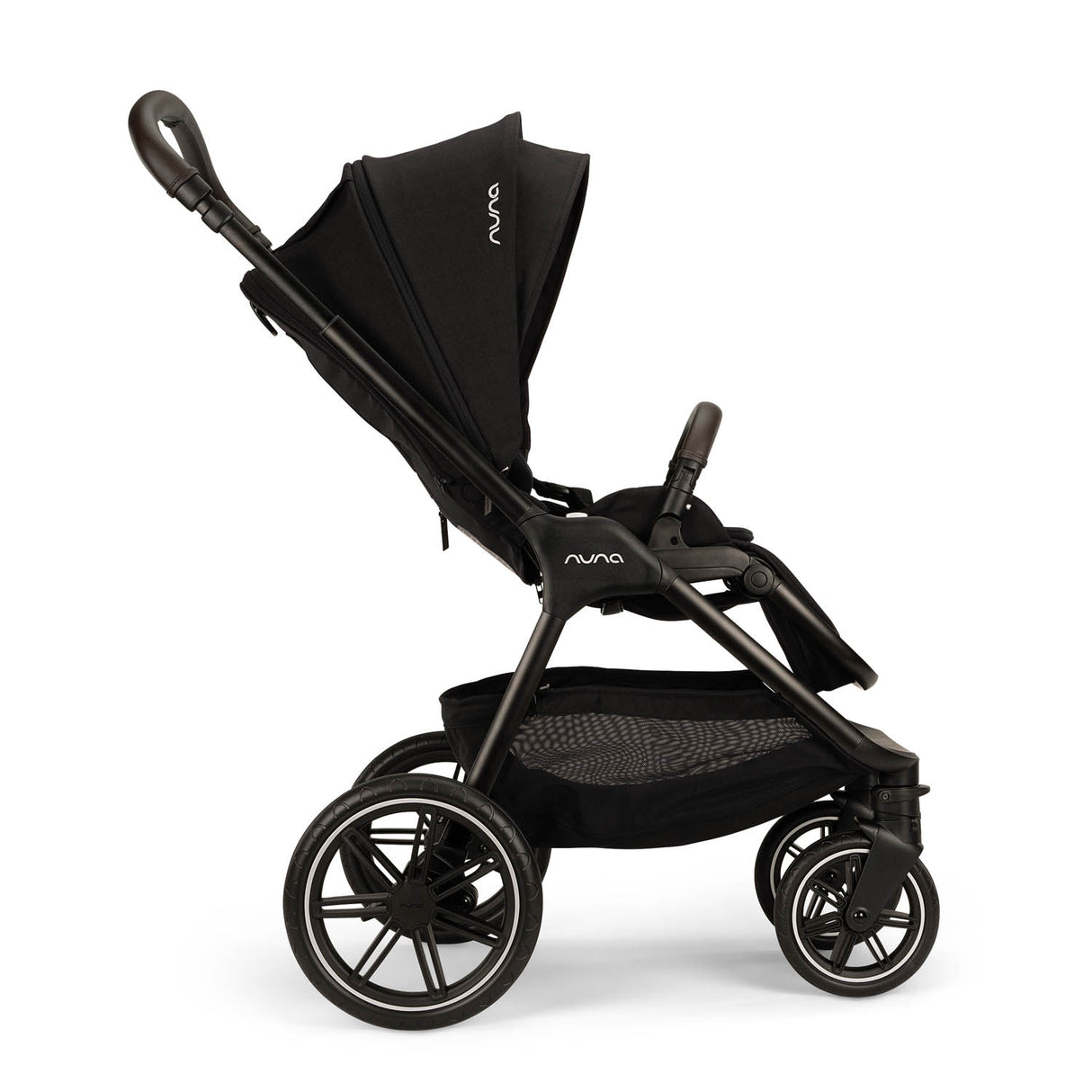 Nuna TRIV LX All Season with ARRA Flex & Base Curv Travel System Bundle - Caviar