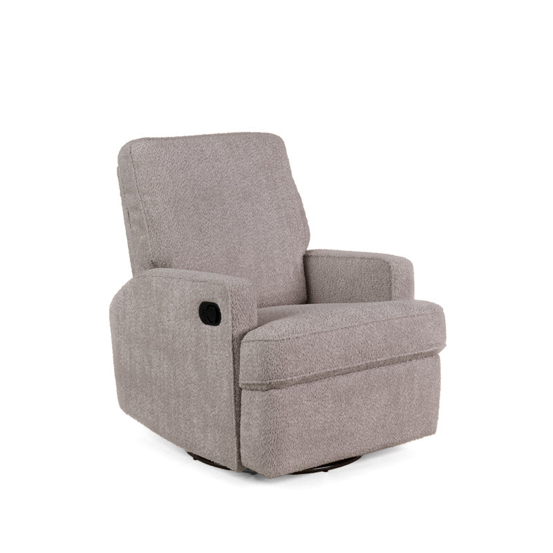 Obaby Madison Glider Recliner Chair – Chenille Mushroom
