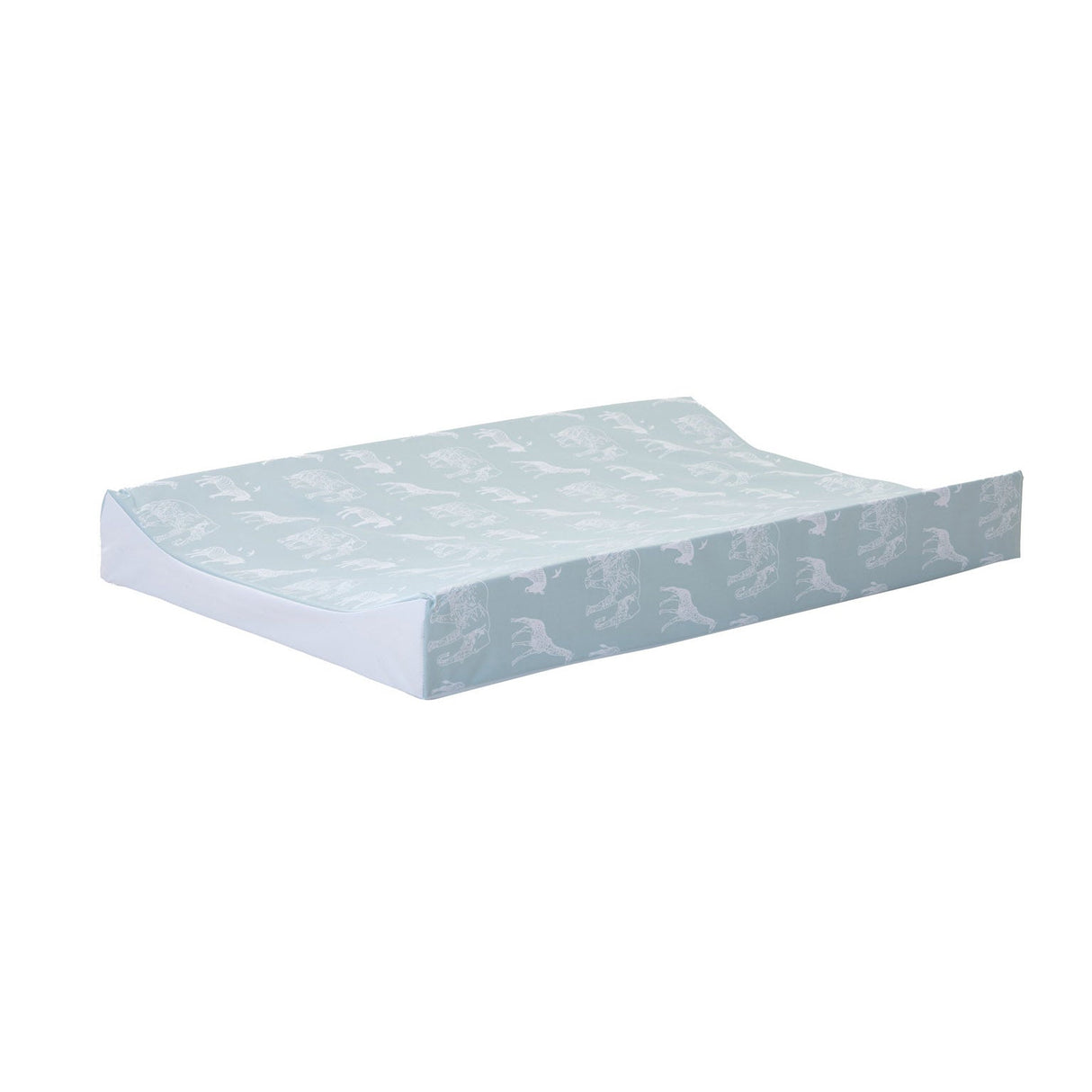 Obaby Wedge Changing Mat - Safari Sage Print