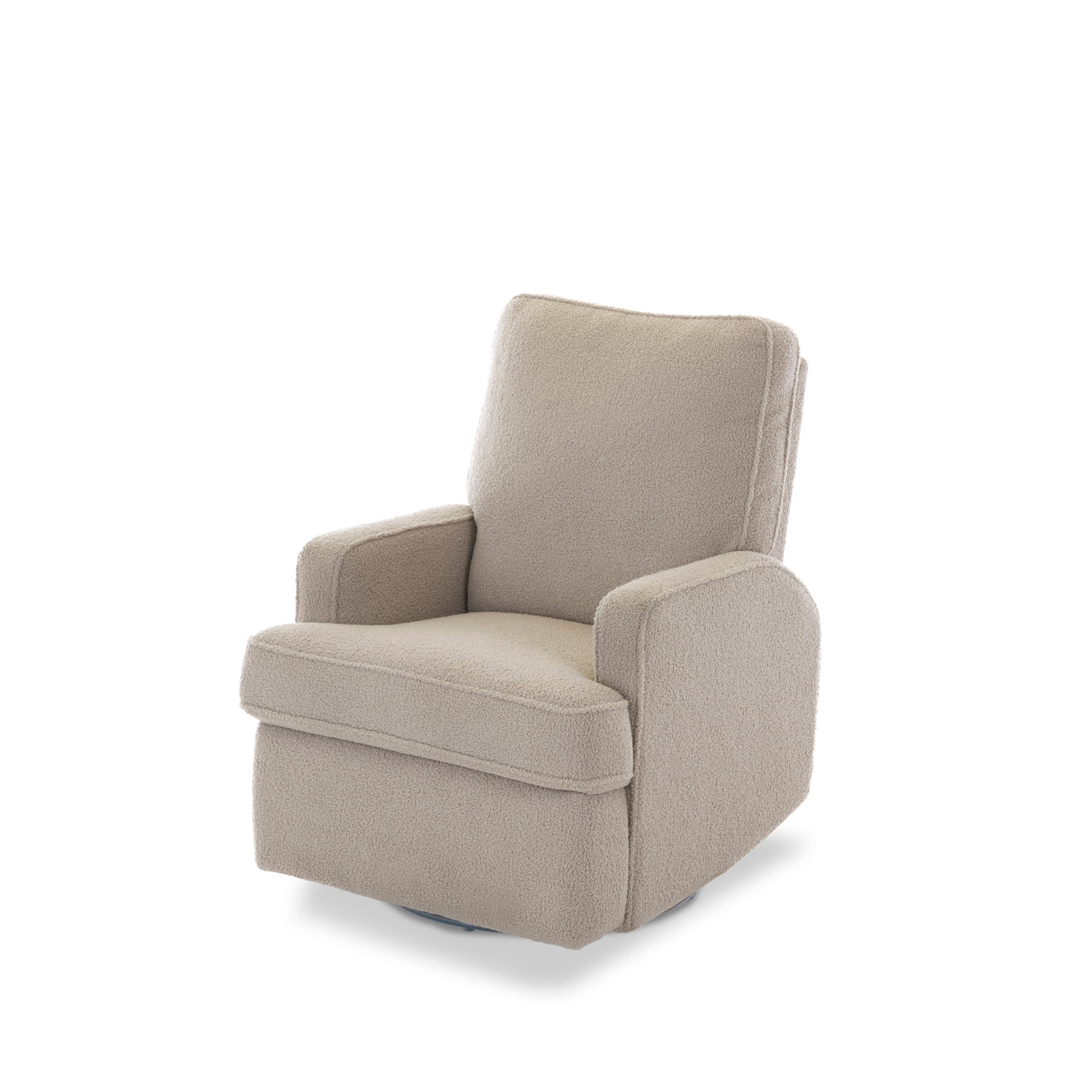 Obaby Madison Electric Swivel Glider Recliner Chair - Teddy Fabric Truffle