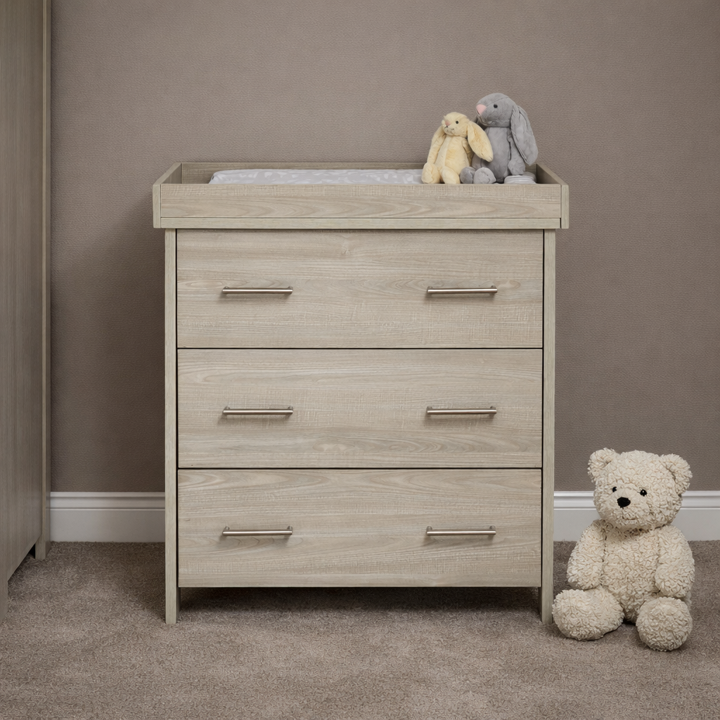 Obaby Nika Changing Unit - Grey Wash