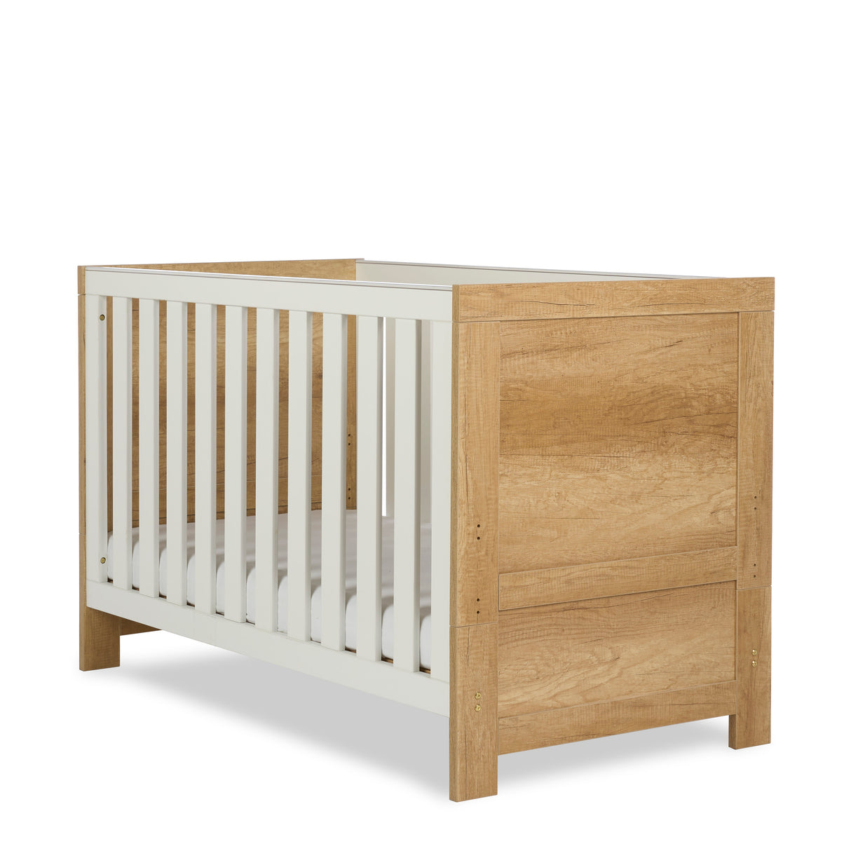 Obaby Nika 3 Piece Nursery Room Set - Oak & White