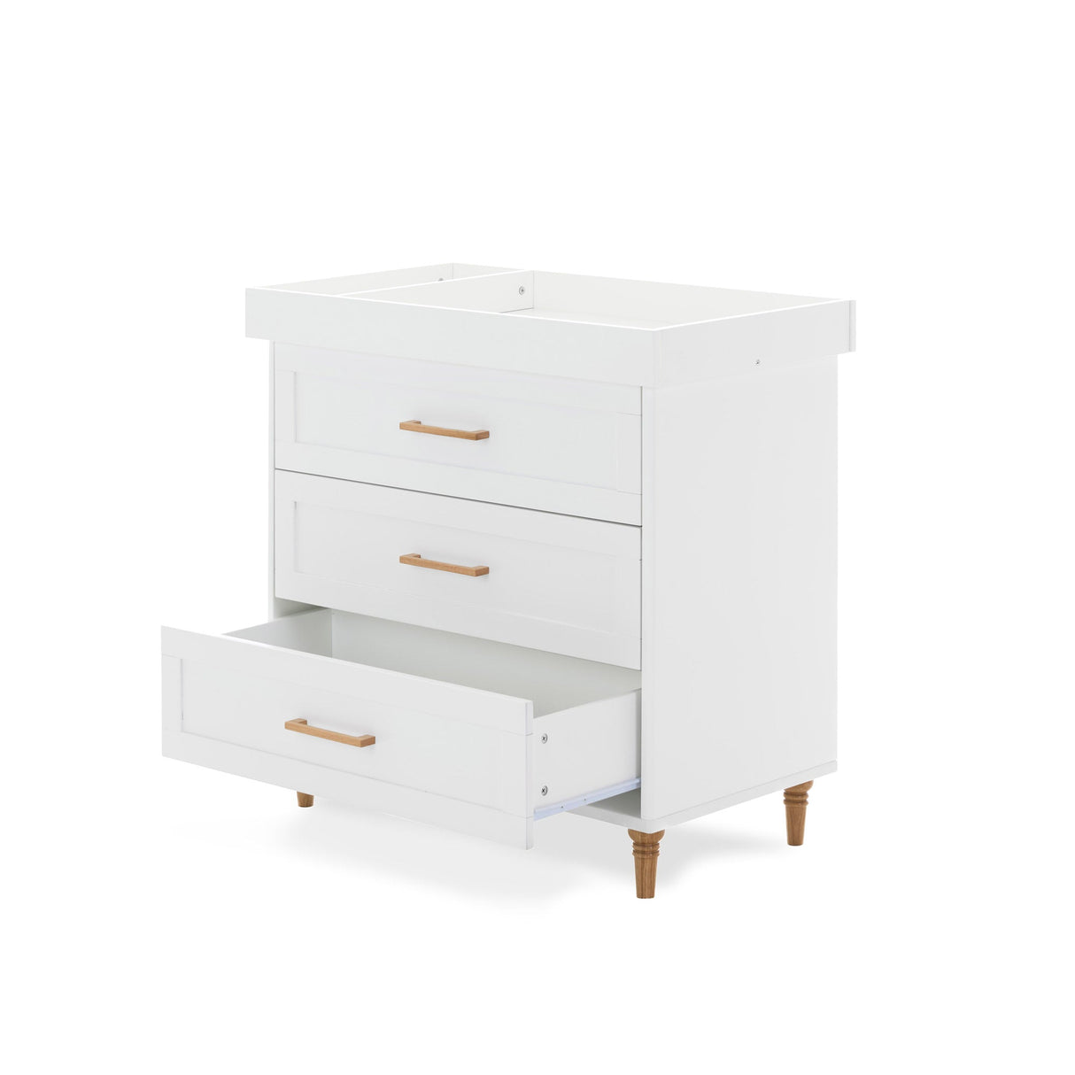 Obaby Orla 3 Piece Room Set - White with Oak