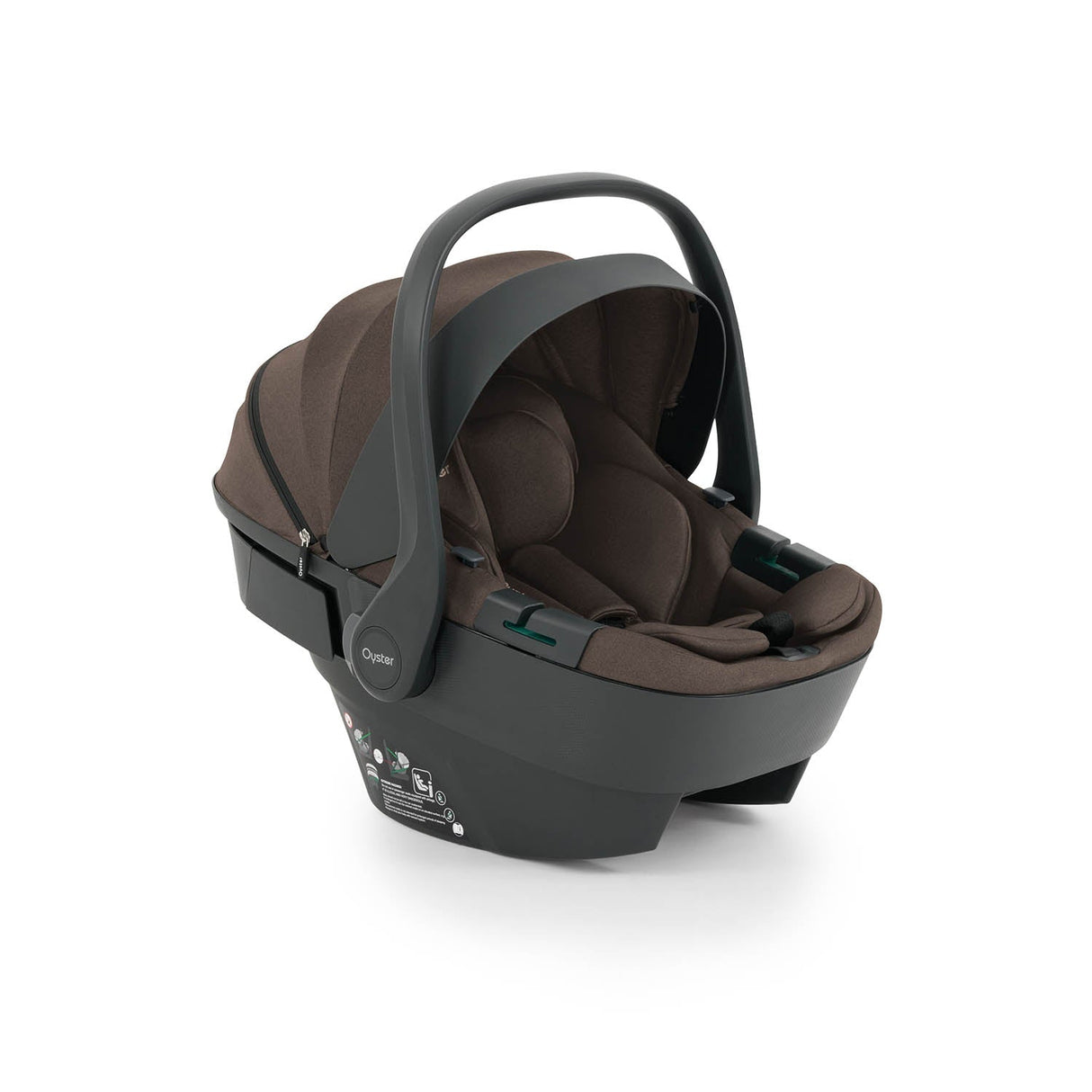 BabyStyle Oyster 4 Ultimate Baby & Toddler 360 Car Seat Bundle - Chocolate Velvet
