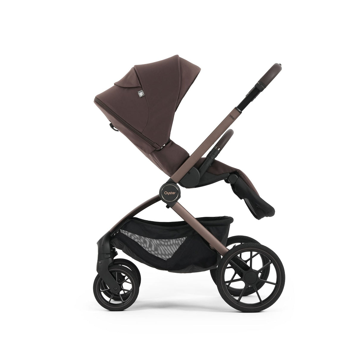 Oyster Vee Pushchair & Accessory Bundle - Chocolate