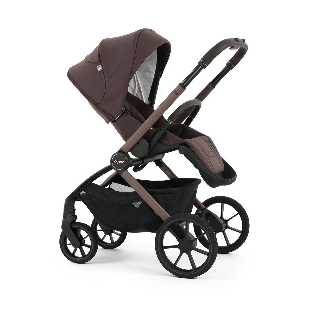 Oyster Vee Luxury Capsule 360 Travel System Bundle - Chocolate