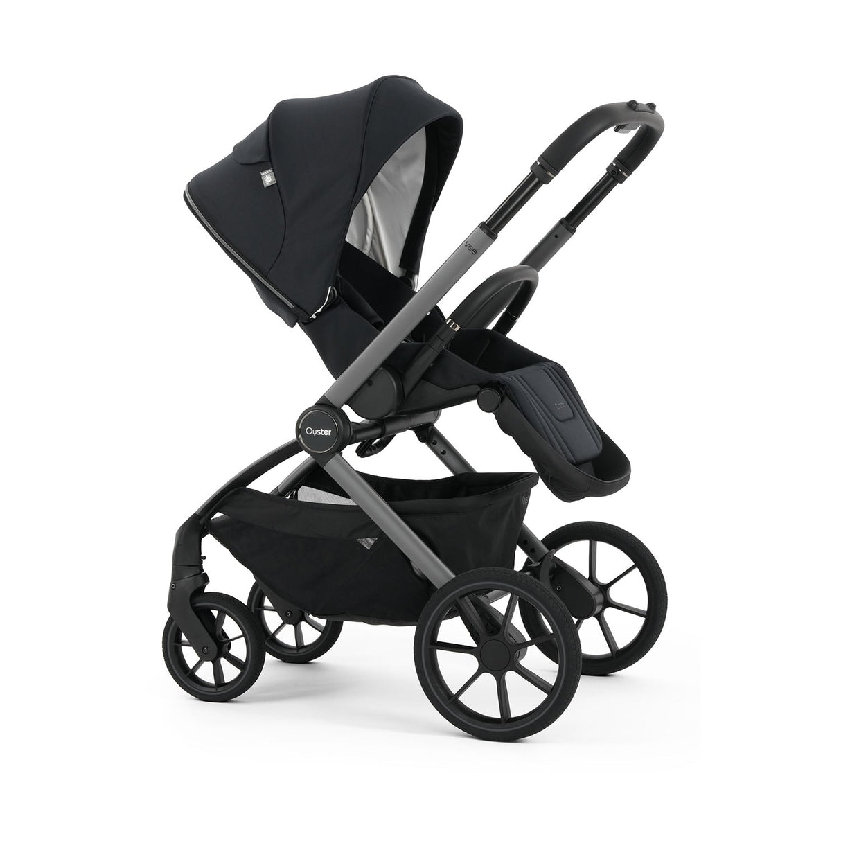 Oyster Vee Pushchair & Accessory Bundle - Liquorice