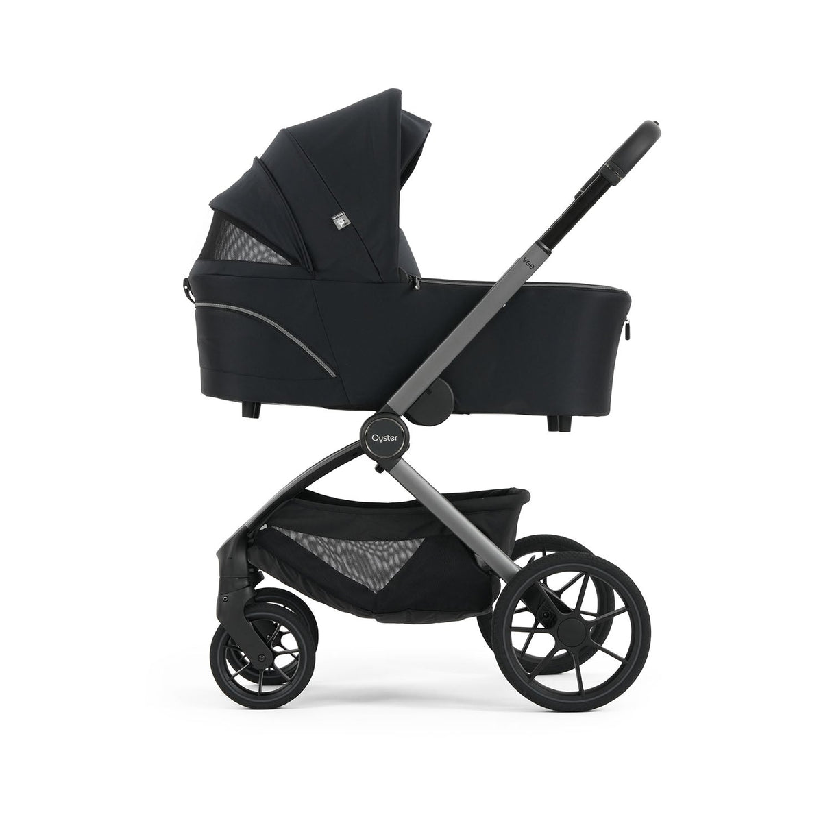Oyster Vee Luxury Capsule 360 Travel System Bundle - Liquorice