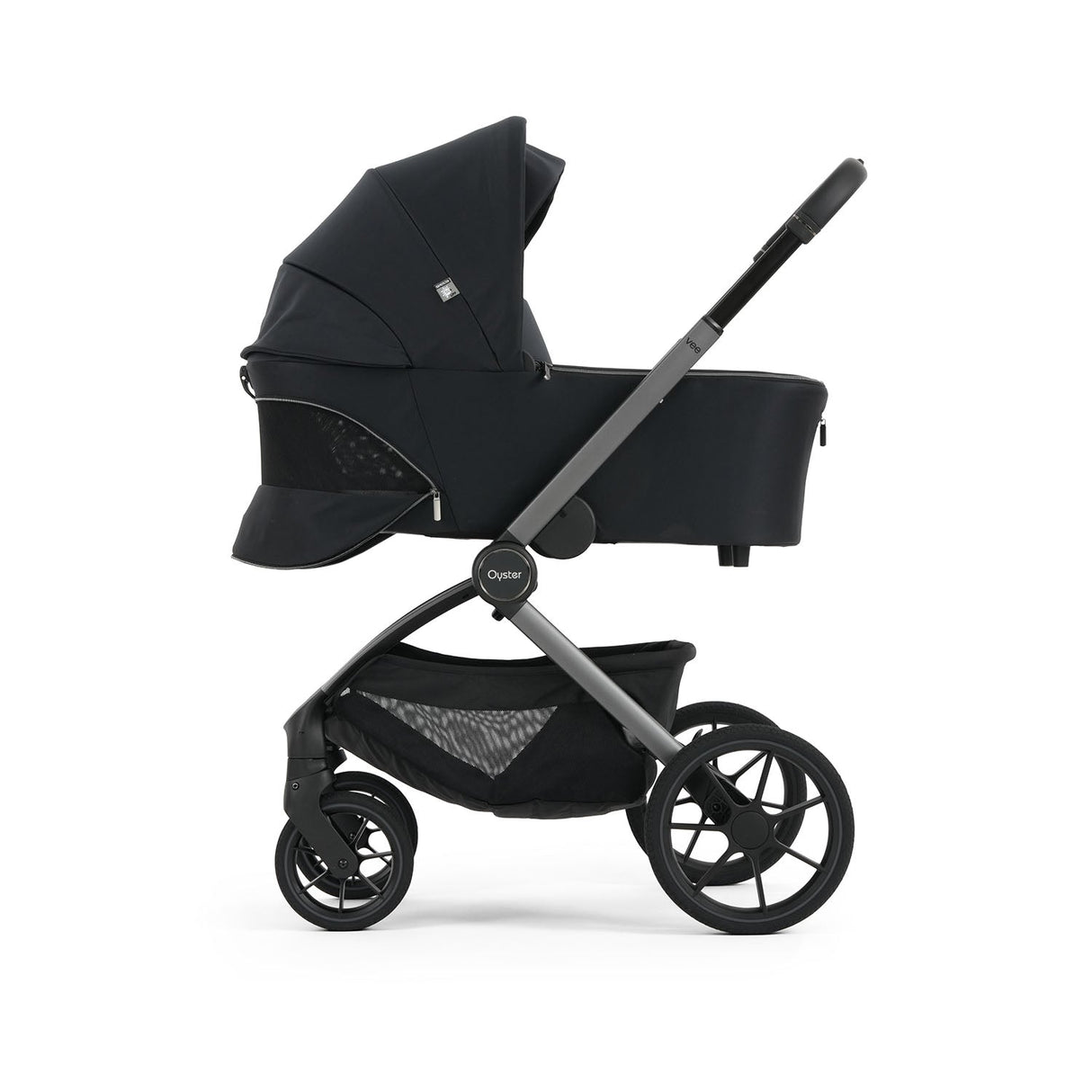 Oyster Vee Pushchair & Accessory Bundle - Liquorice