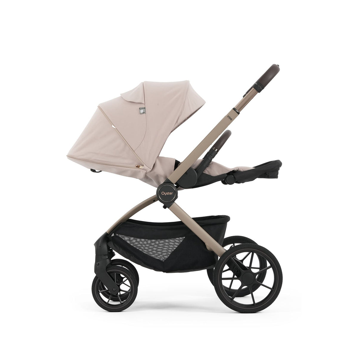Oyster Vee Luxury Capsule 360 Travel System Bundle - Vanilla
