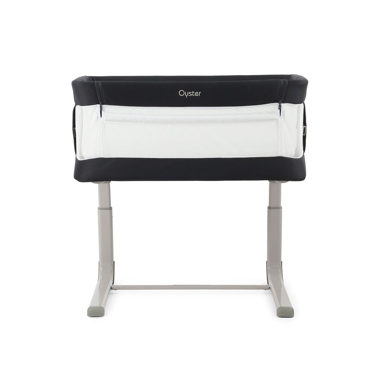 BabyStyle Oyster Home Wiggle Dropside Co-Sleeper Crib - Carbonite 1