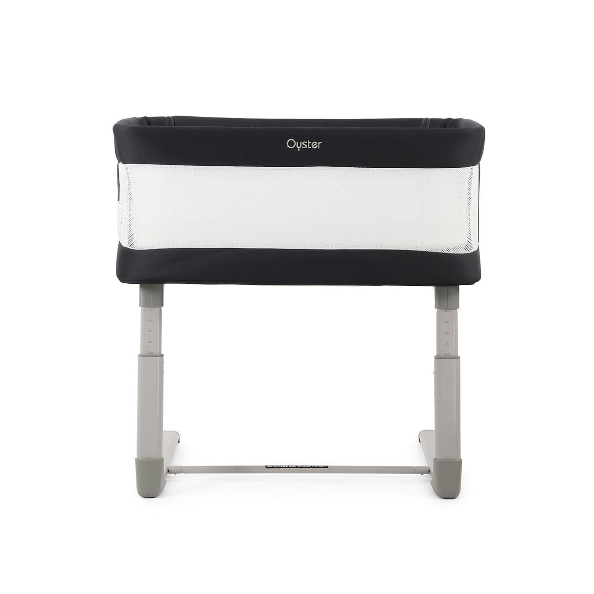 BabyStyle Oyster Home Wiggle Dropside Co-Sleeper Crib - Carbonite 3