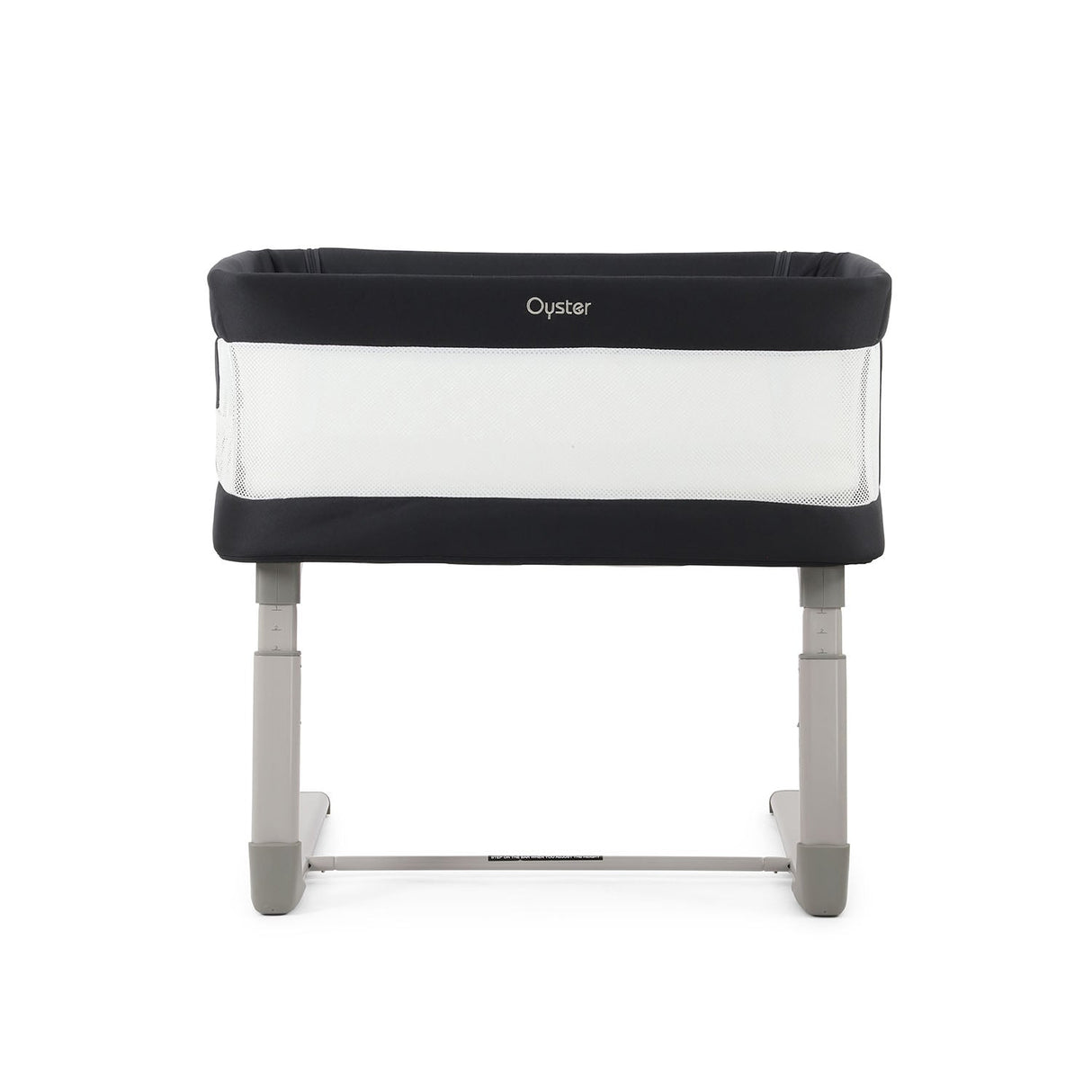 BabyStyle Oyster Home Wiggle Dropside Co-Sleeper Crib - Carbonite 5