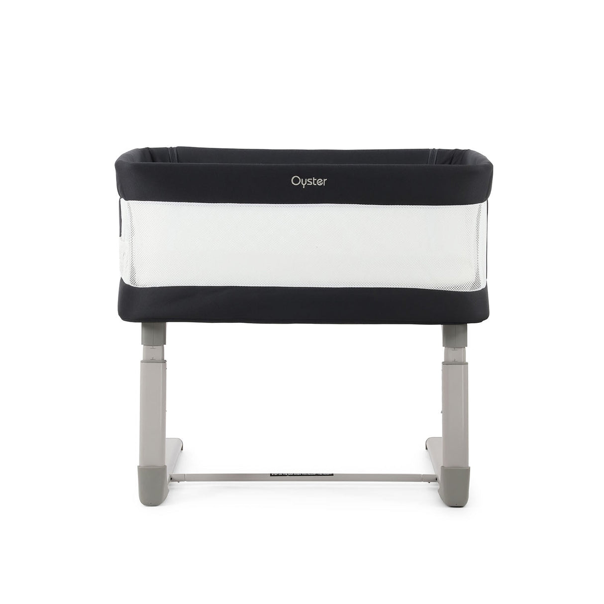 BabyStyle Oyster Home Wiggle Dropside Co-Sleeper Crib - Carbonite 6