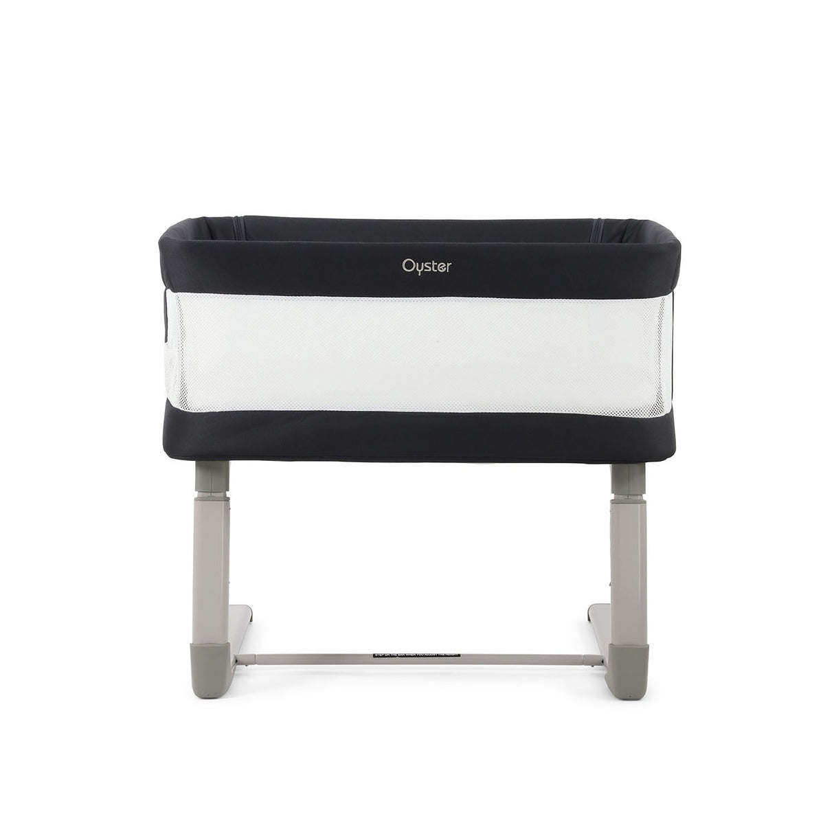 BabyStyle Oyster Home Wiggle Dropside Co-Sleeper Crib - Carbonite 7