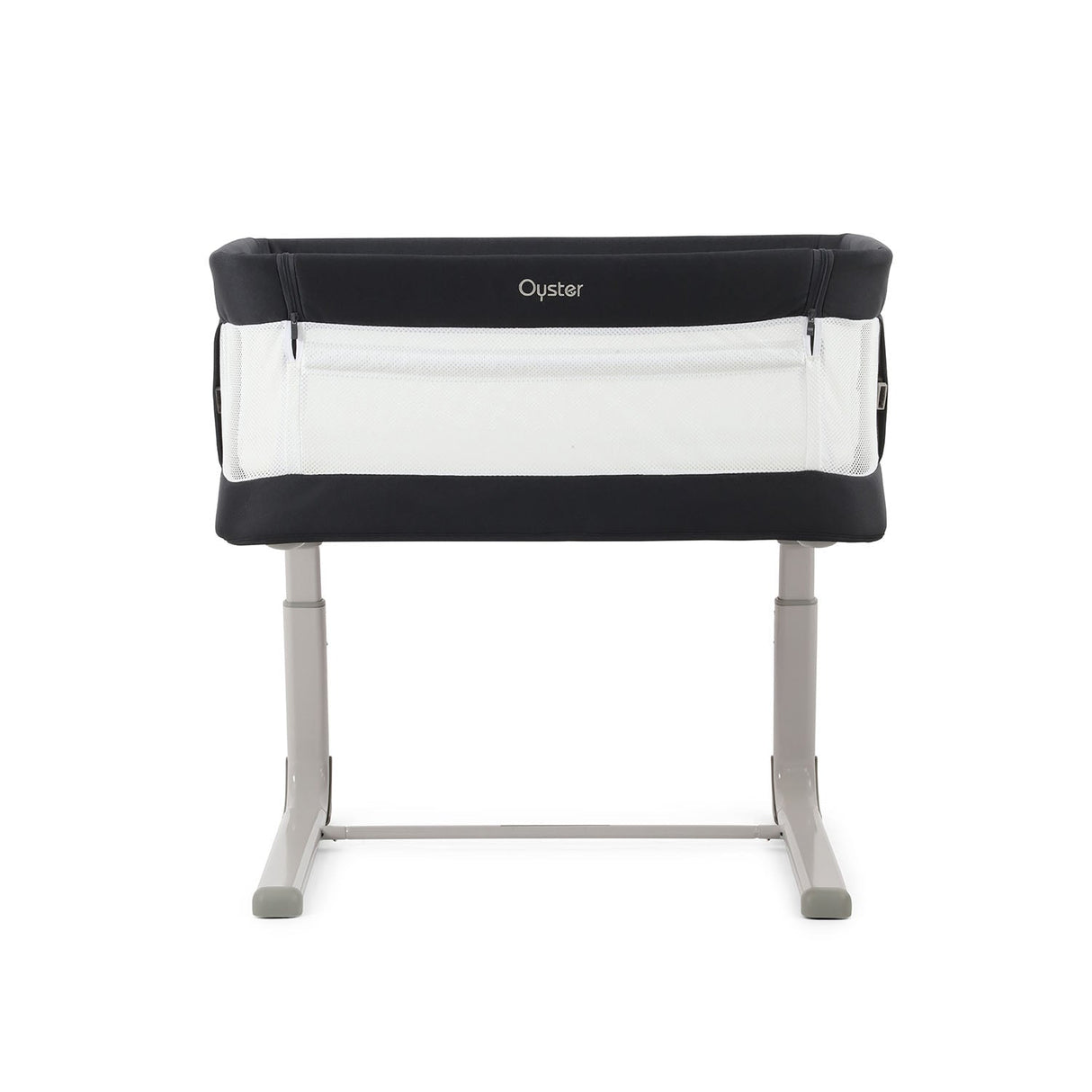 BabyStyle Oyster Home Wiggle Dropside Co-Sleeper Crib - Carbonite 12