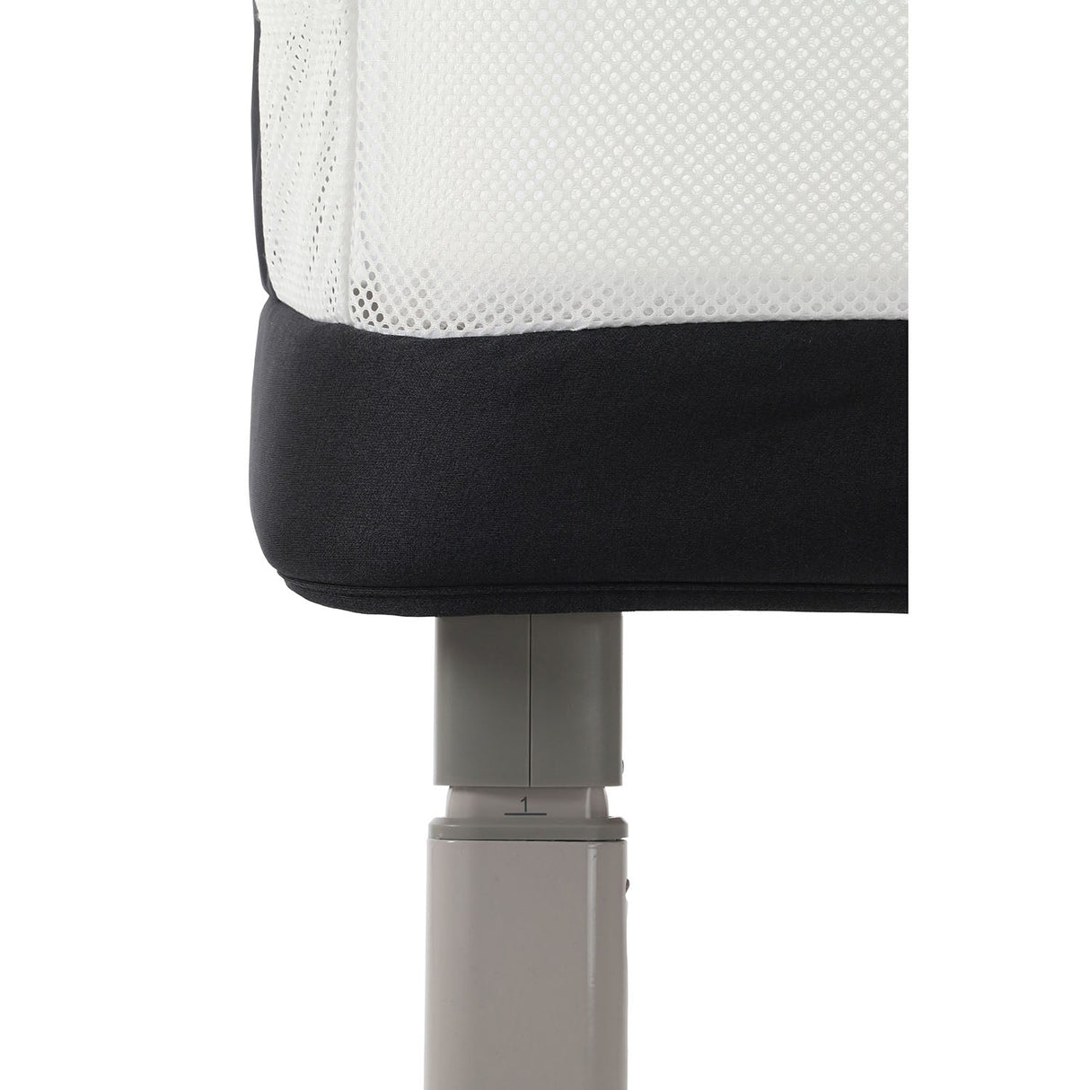 BabyStyle Oyster Home Wiggle Dropside Co-Sleeper Crib - Carbonite 13