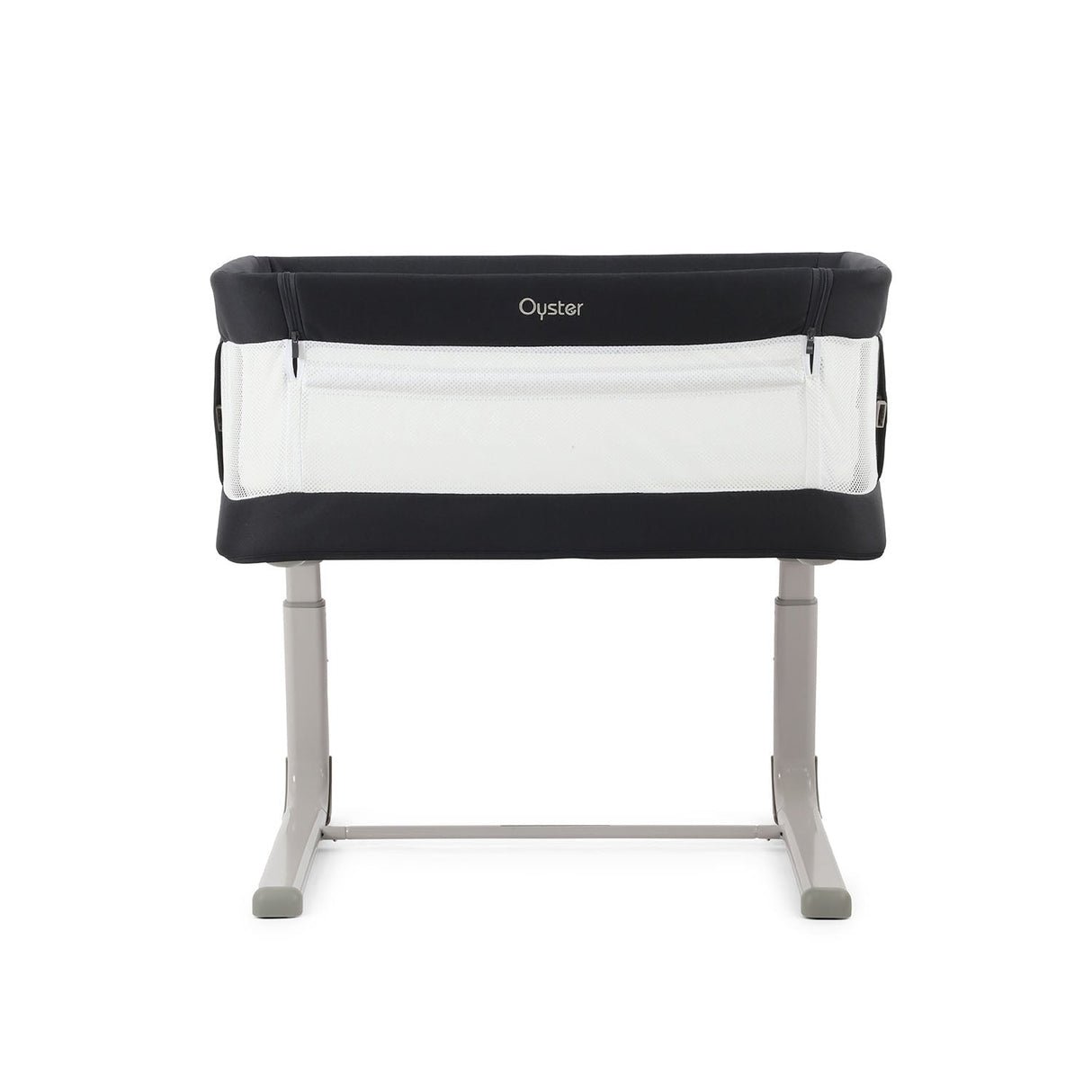 BabyStyle Oyster Home Wiggle Dropside Co-Sleeper Crib - Carbonite 23