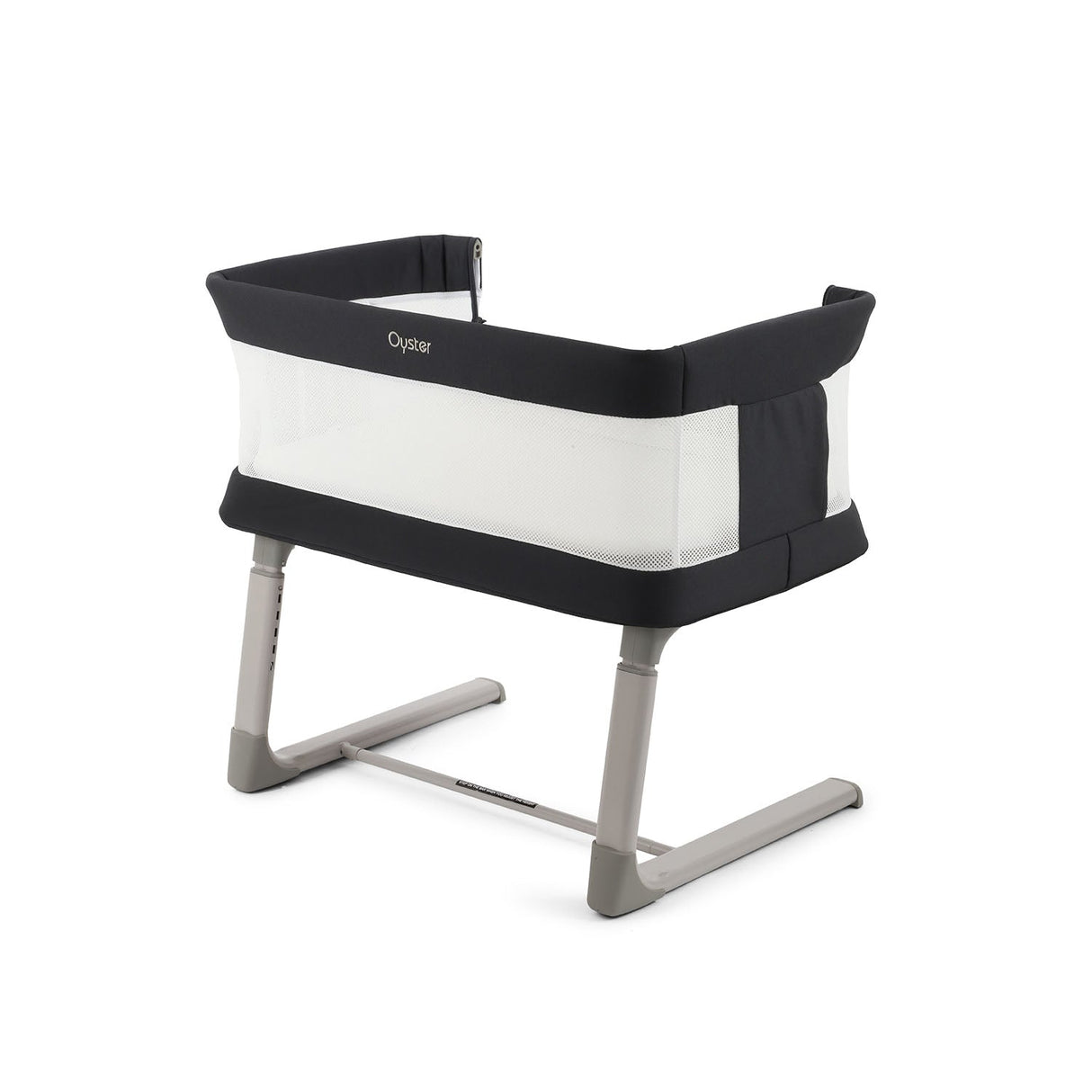BabyStyle Oyster Home Wiggle Dropside Co-Sleeper Crib - Carbonite 30