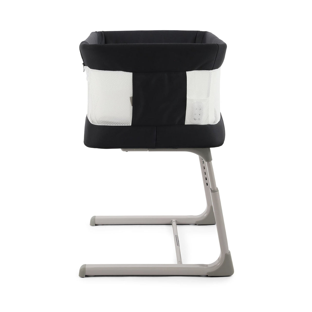 BabyStyle Oyster Home Wiggle Dropside Co-Sleeper Crib - Carbonite 36