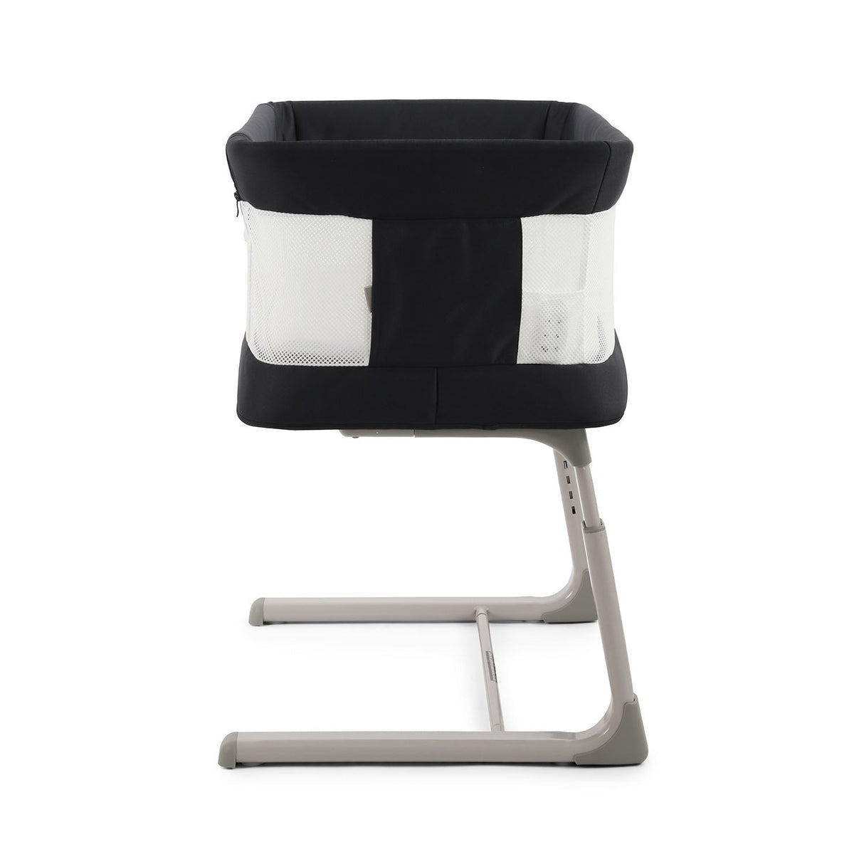 BabyStyle Oyster Home Wiggle Dropside Co-Sleeper Crib - Carbonite 37