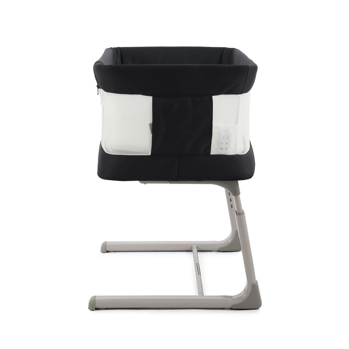 BabyStyle Oyster Home Wiggle Dropside Co-Sleeper Crib - Carbonite 38