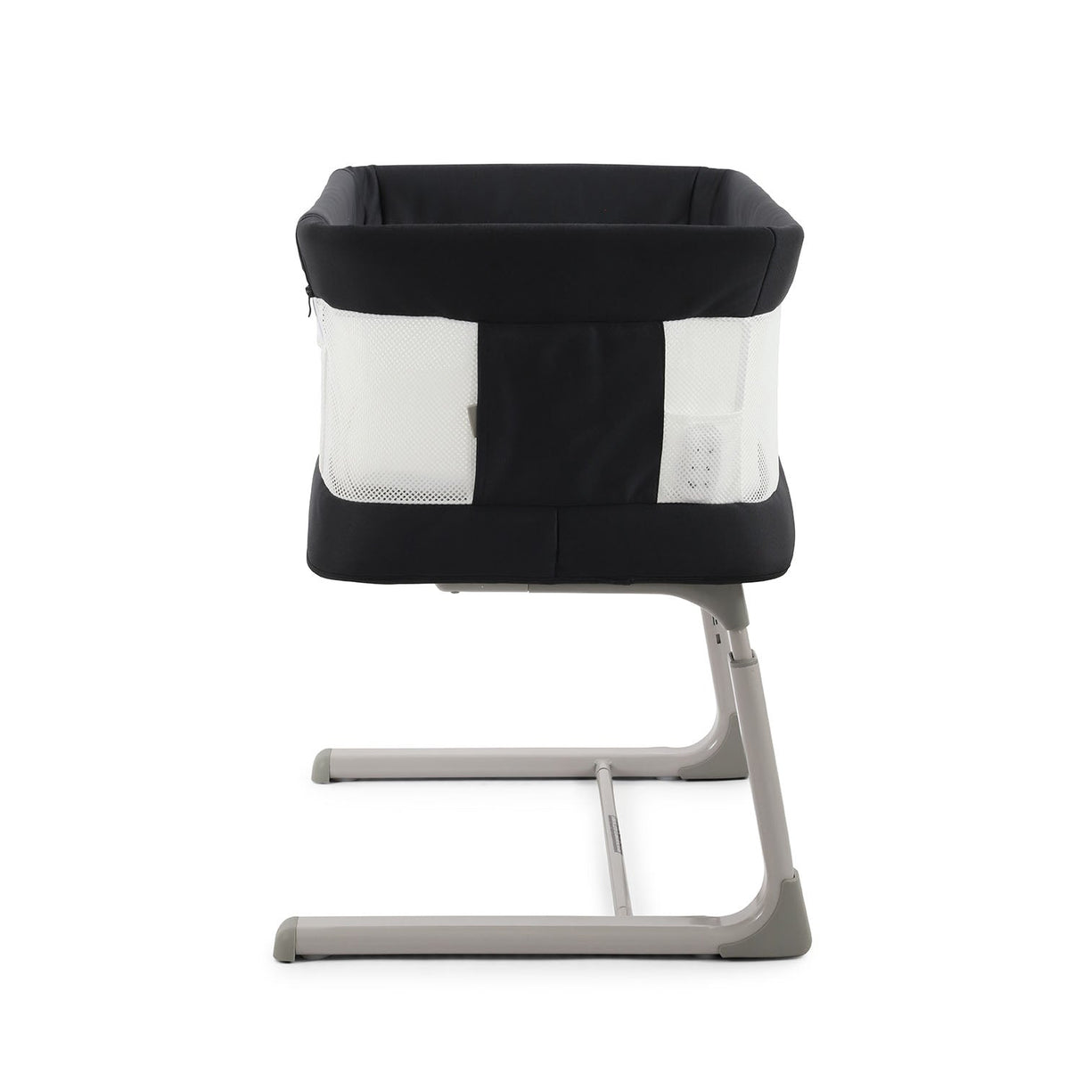 BabyStyle Oyster Home Wiggle Dropside Co-Sleeper Crib - Carbonite 39