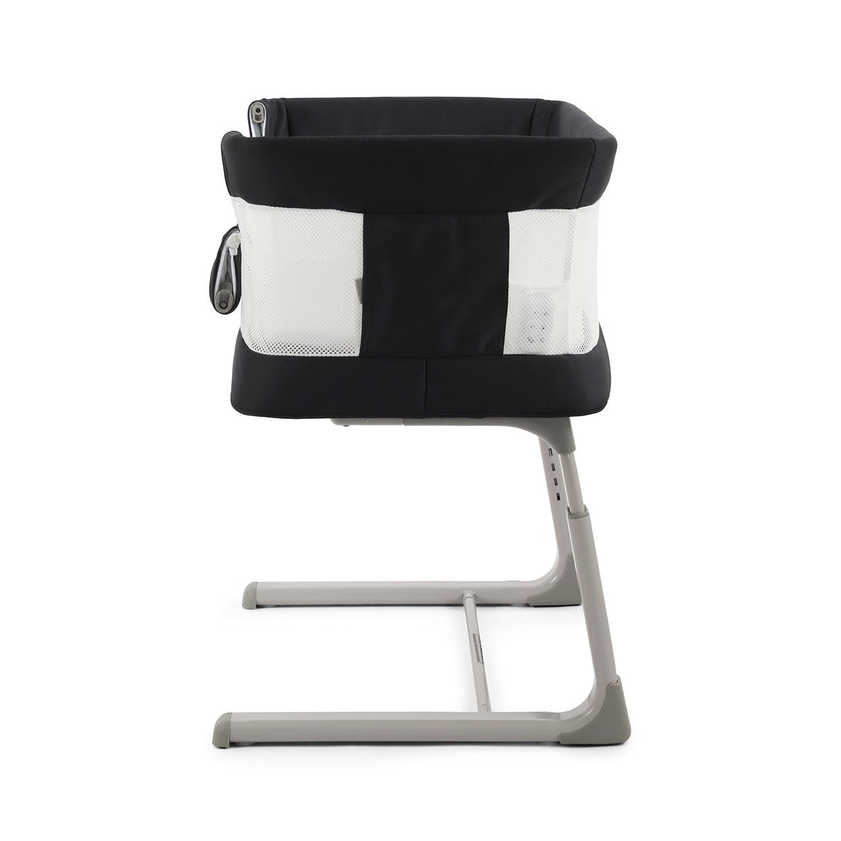 BabyStyle Oyster Home Wiggle Dropside Co-Sleeper Crib - Carbonite 43