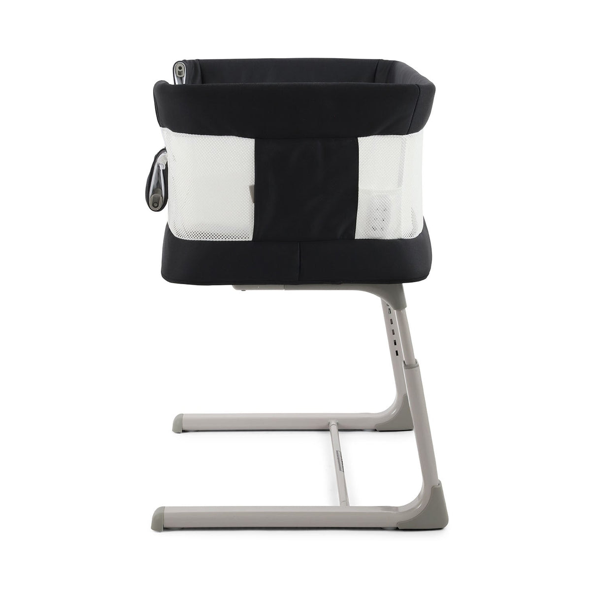 BabyStyle Oyster Home Wiggle Dropside Co-Sleeper Crib - Carbonite 44