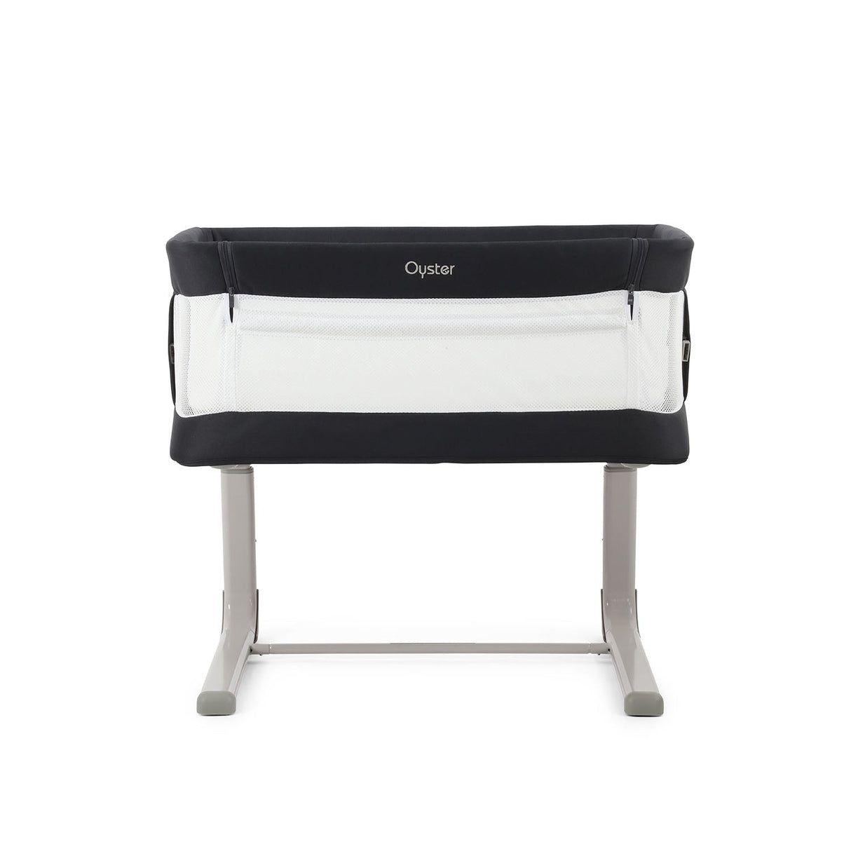 BabyStyle Oyster Home Wiggle Dropside Co-Sleeper Crib - Carbonite 45