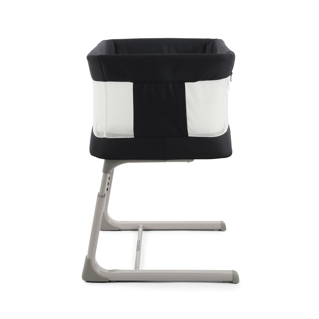 BabyStyle Oyster Home Wiggle Dropside Co-Sleeper Crib - Carbonite 47