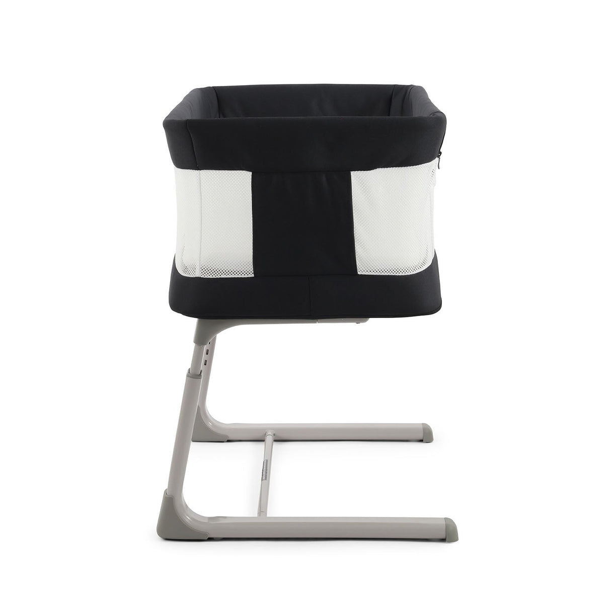 BabyStyle Oyster Home Wiggle Dropside Co-Sleeper Crib - Carbonite 48