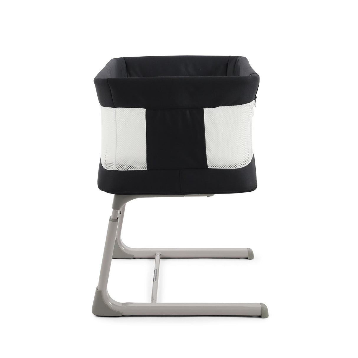 BabyStyle Oyster Home Wiggle Dropside Co-Sleeper Crib - Carbonite 49