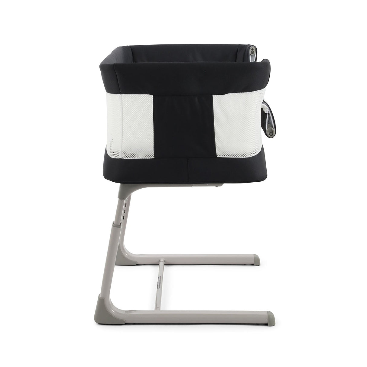 BabyStyle Oyster Home Wiggle Dropside Co-Sleeper Crib - Carbonite 54