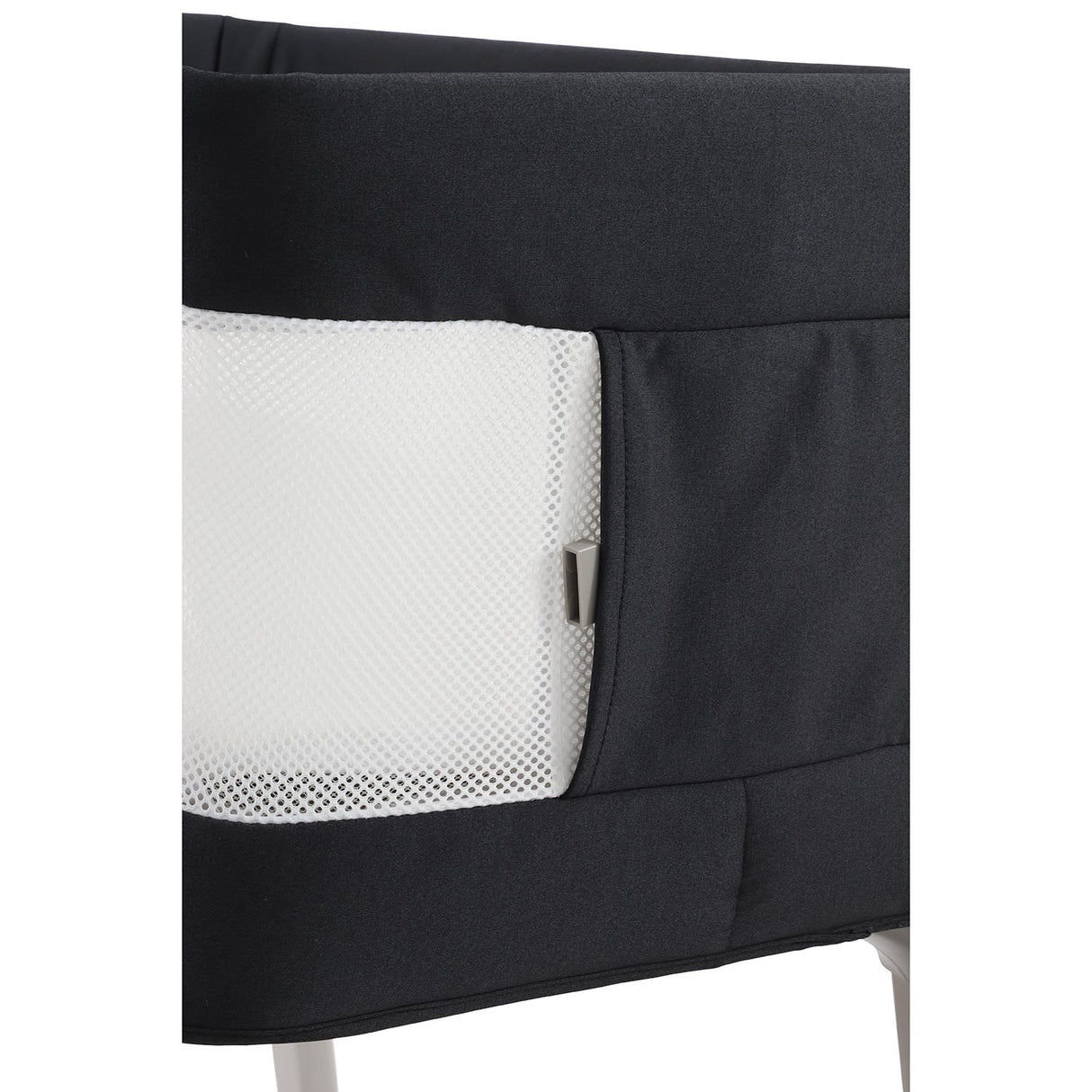 BabyStyle Oyster Home Wiggle Dropside Co-Sleeper Crib - Carbonite 57