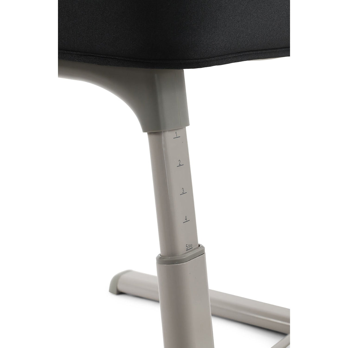 BabyStyle Oyster Home Wiggle Dropside Co-Sleeper Crib - Carbonite 58